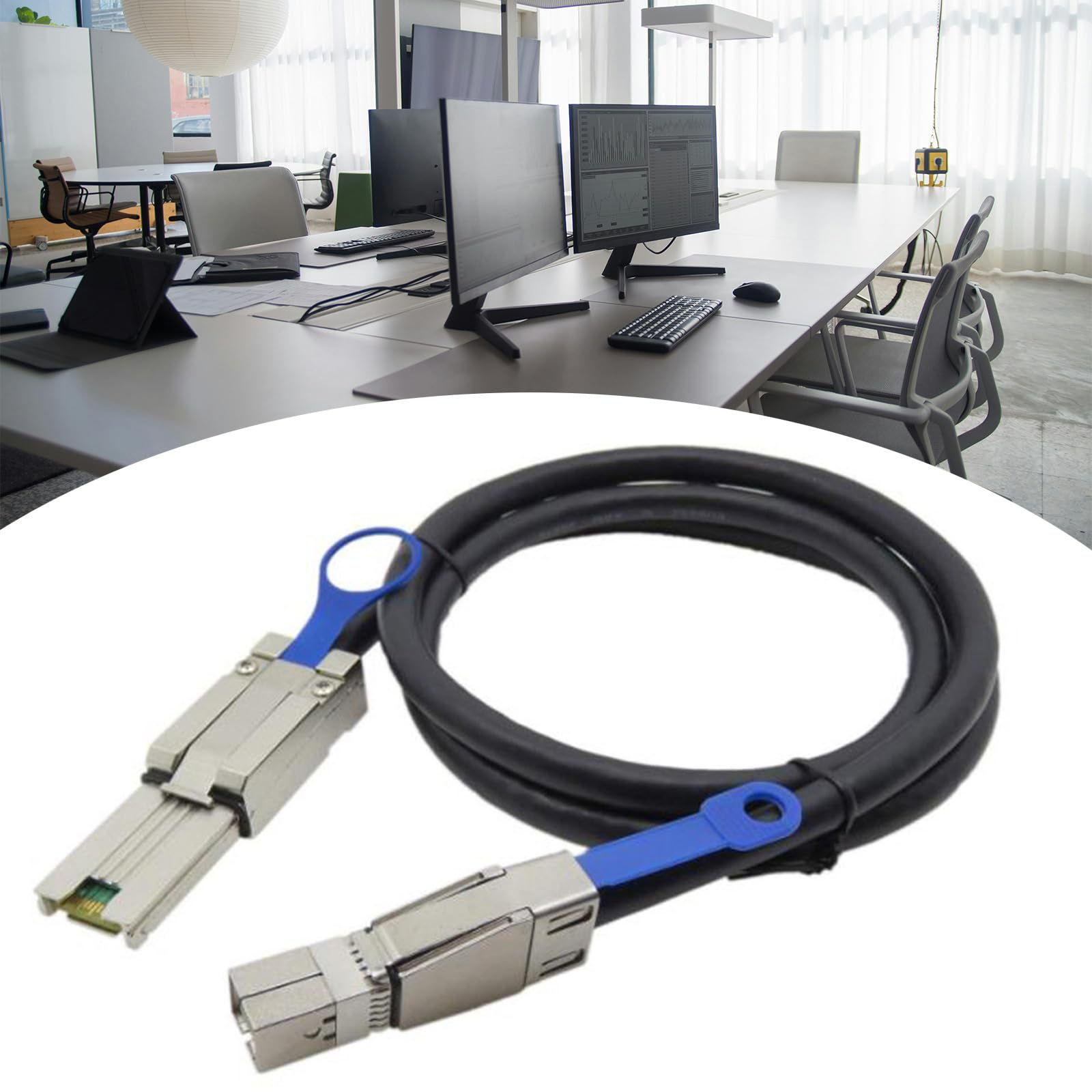Cavo esterno da 0,5 m / 1 m / 2 m, da SFF-8088 a SFF-8644 ad alta densità, per server dati ad alta velocità