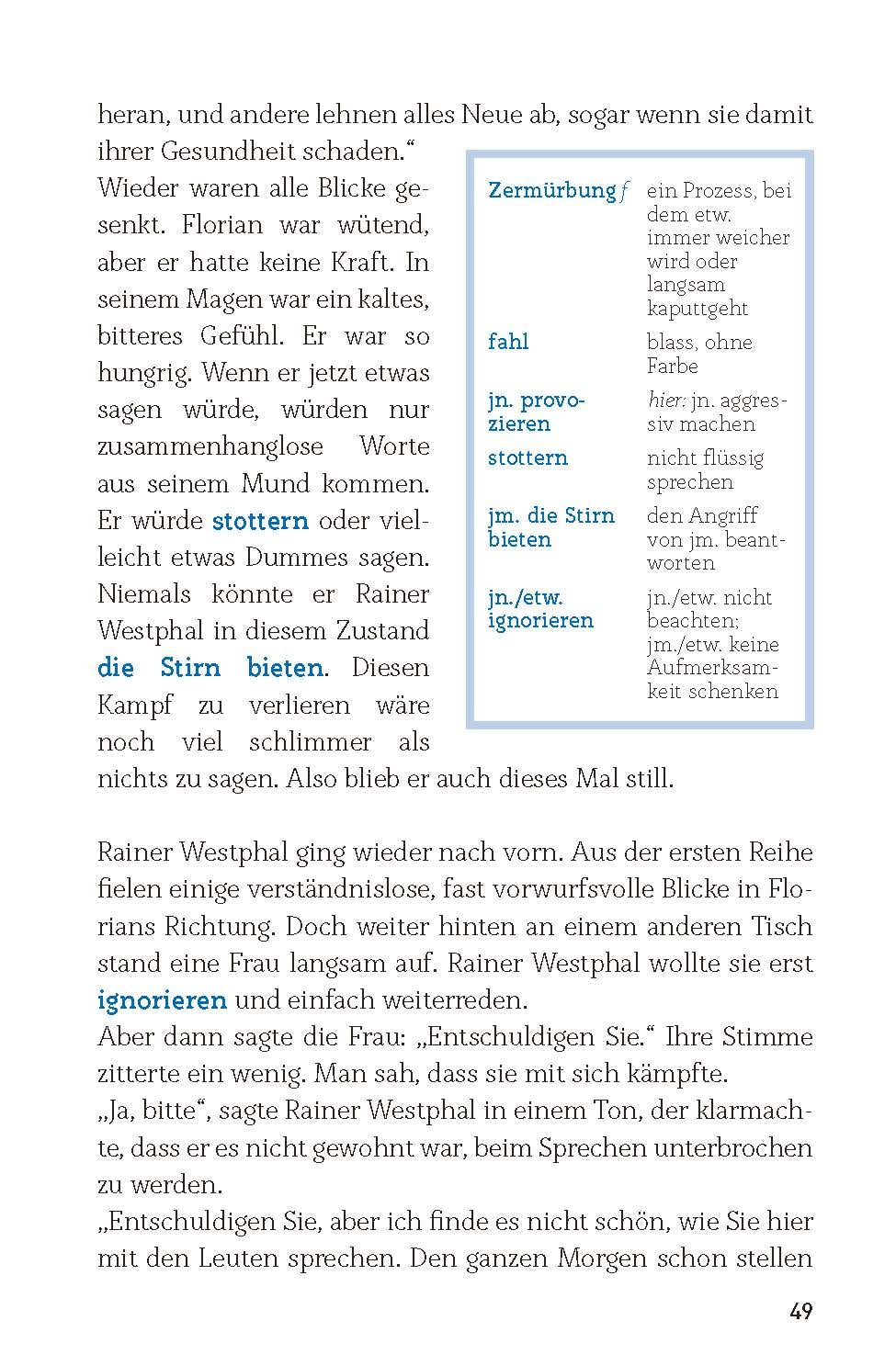 Das Glück liegt auf der Straße: Deutsch als Fremdsprache (DaF) B1