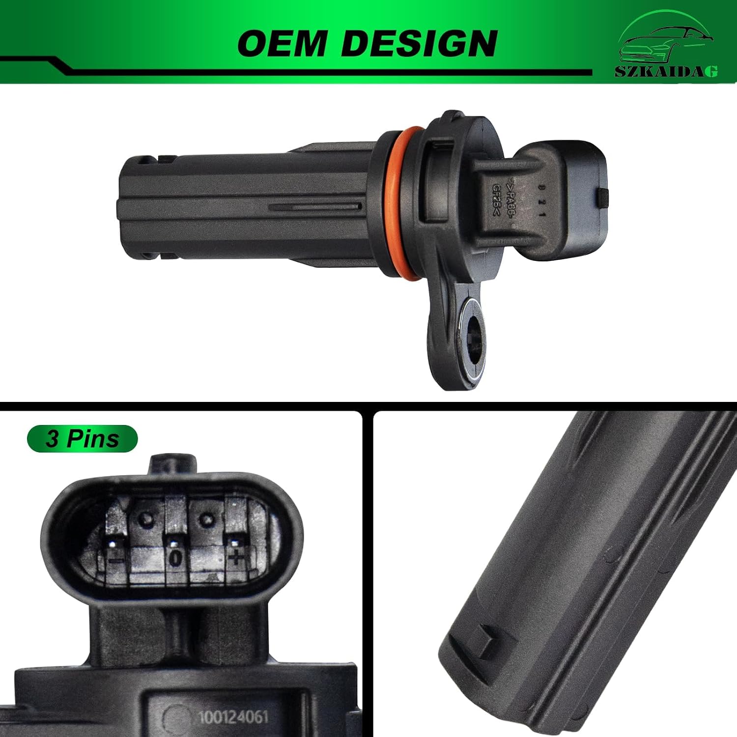 SKAIDAG Crankshaft Position Sensors for:-Dodge Challenger Charger Durango Grand Caravan Avenger for:-Jeep Grand Cherokee Wrangler for:-Chrysler Town & Country 300 200 for:-RAM Promaster OE# 5149167AD