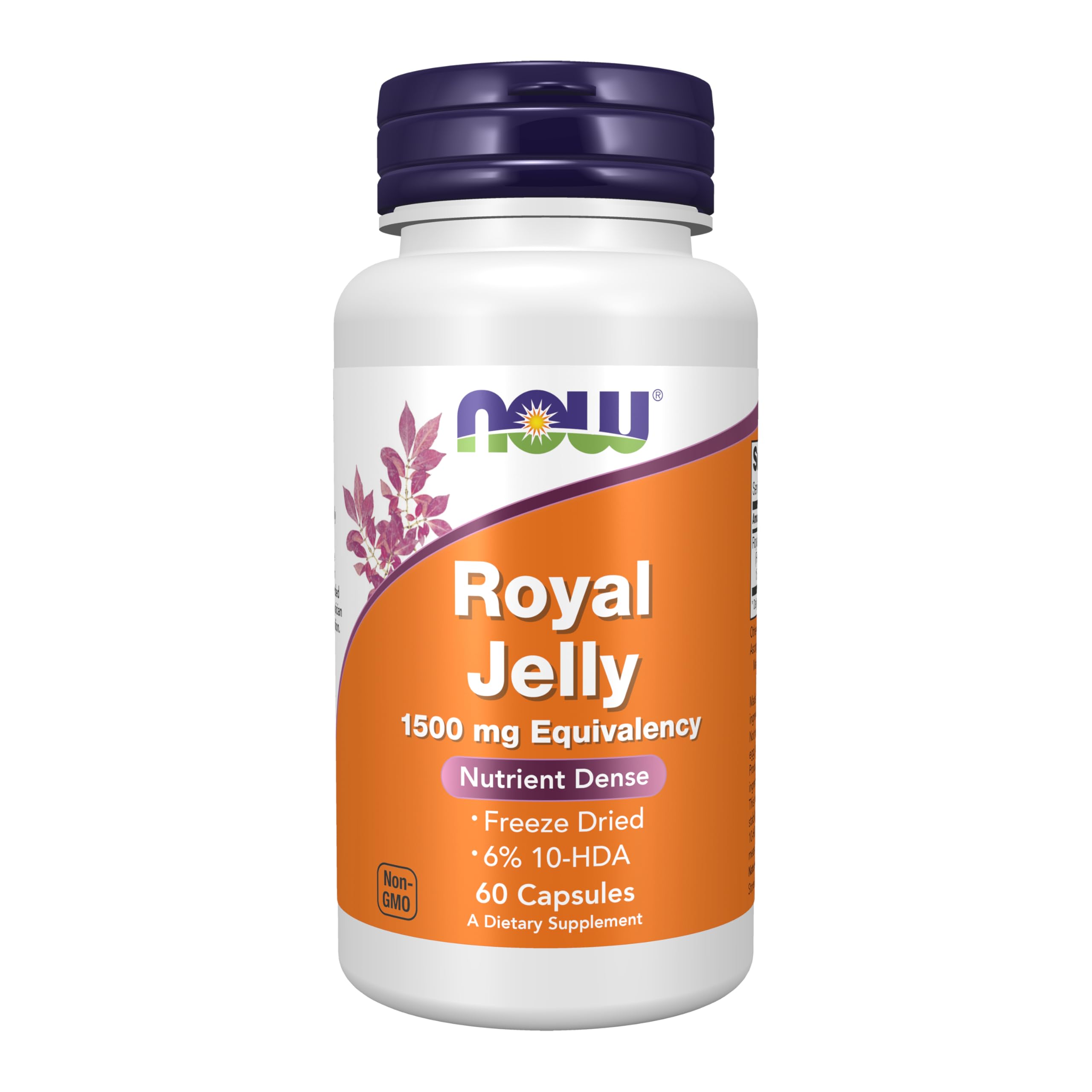 Foods Royal Jelly 1500mg Caps. 60's Freeze Dried