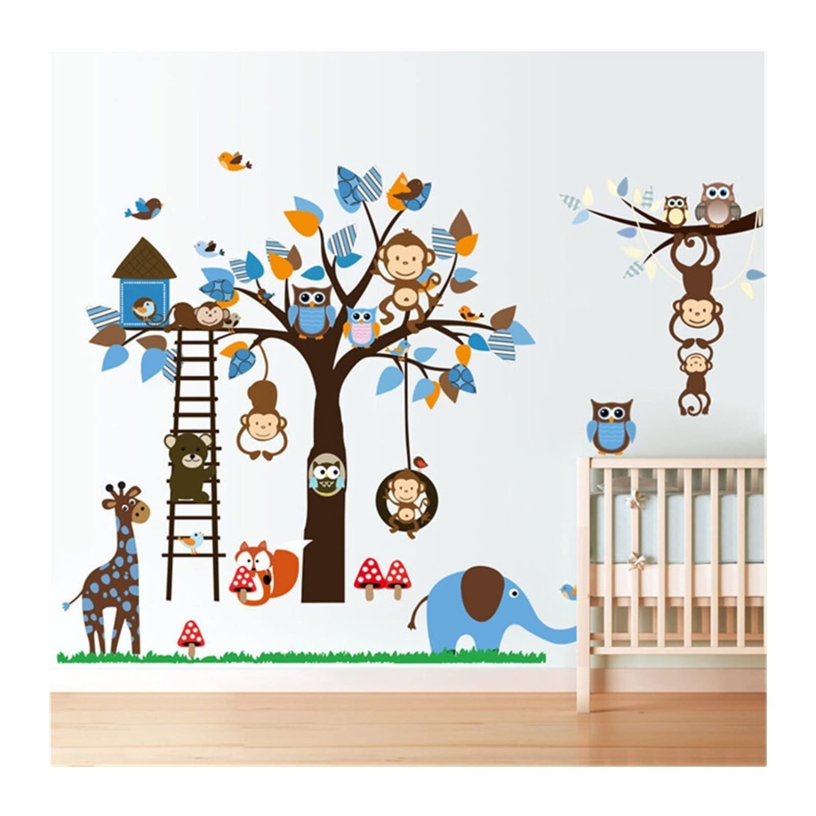 Pegatinas Pared/Papel Tapiz Pegatina de Pared Habitación for niños Kindergarten Decoración Mural Autoadhesivo Vinilo Bricolaje Fondo de Pantalla de la decoración Calcomanías de Pared