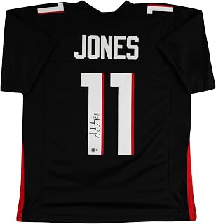 Julio Jones Authentic Signed Black Pro Style Jersey