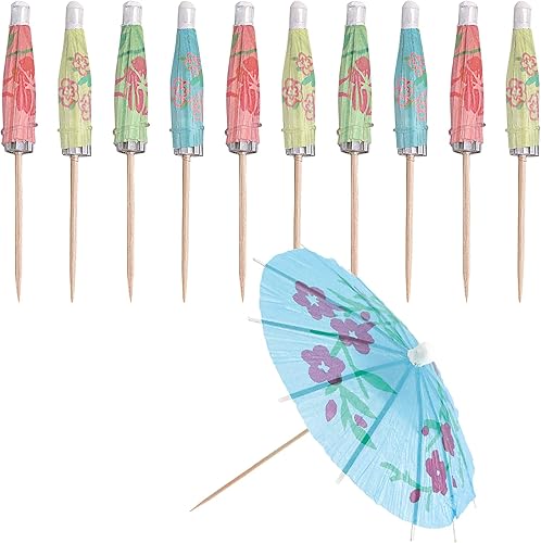 Amscan Púas de paraguas gigante, 6 pulgadas, colores surtidos, 24 piezas