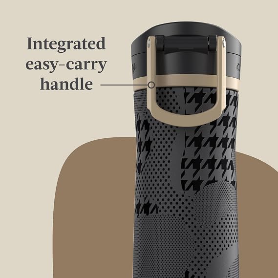 Contigo x Ally Love Jackson Chill 2.0, Stainless Steel, Spill Proof Water Bottle with AutoPop Lid, BPA Free, 24oz, Licorice