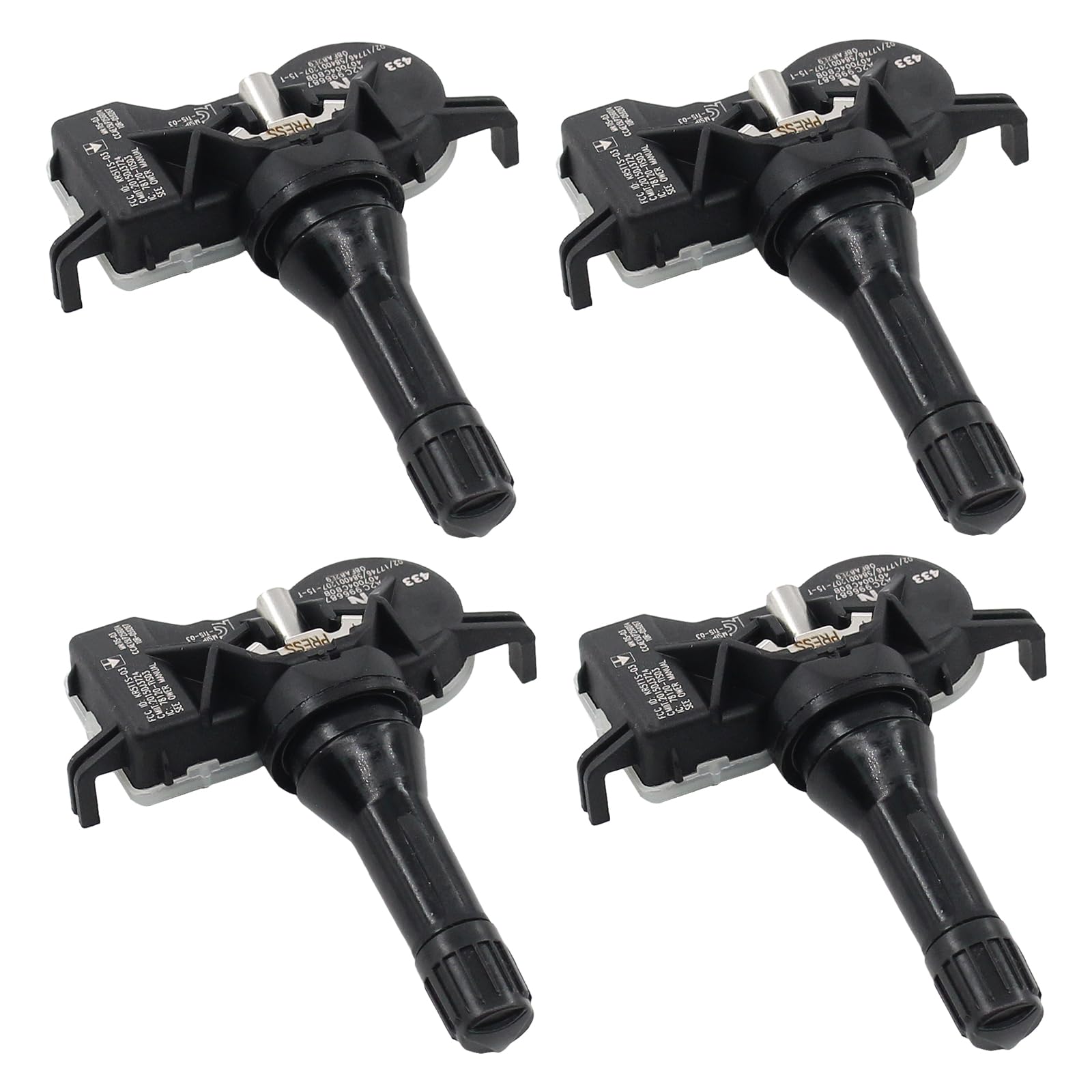 Reifendrucksensor RDKS Sensoren Reifendruckkontrolle Sensor Radsensor Gummiventil für Micra Pulsar C13 Qashqai J11 X-Trail T32 Espace 5 Kadjar Megane 4 Grandtour Scenic 4 Talisman Granta Kalina