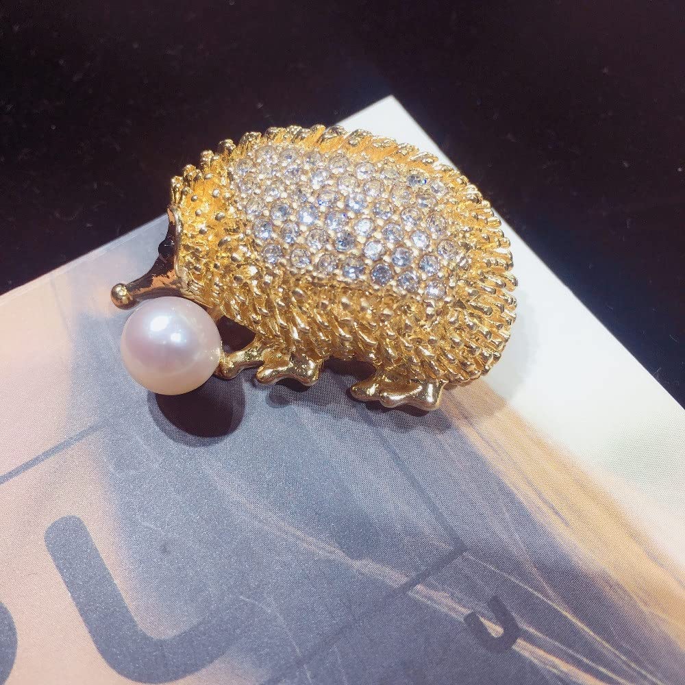 1PCS Women Odzież Akcesoria Złota broszka Delikatna panie corc perłowa broszka perłowe ozdoby