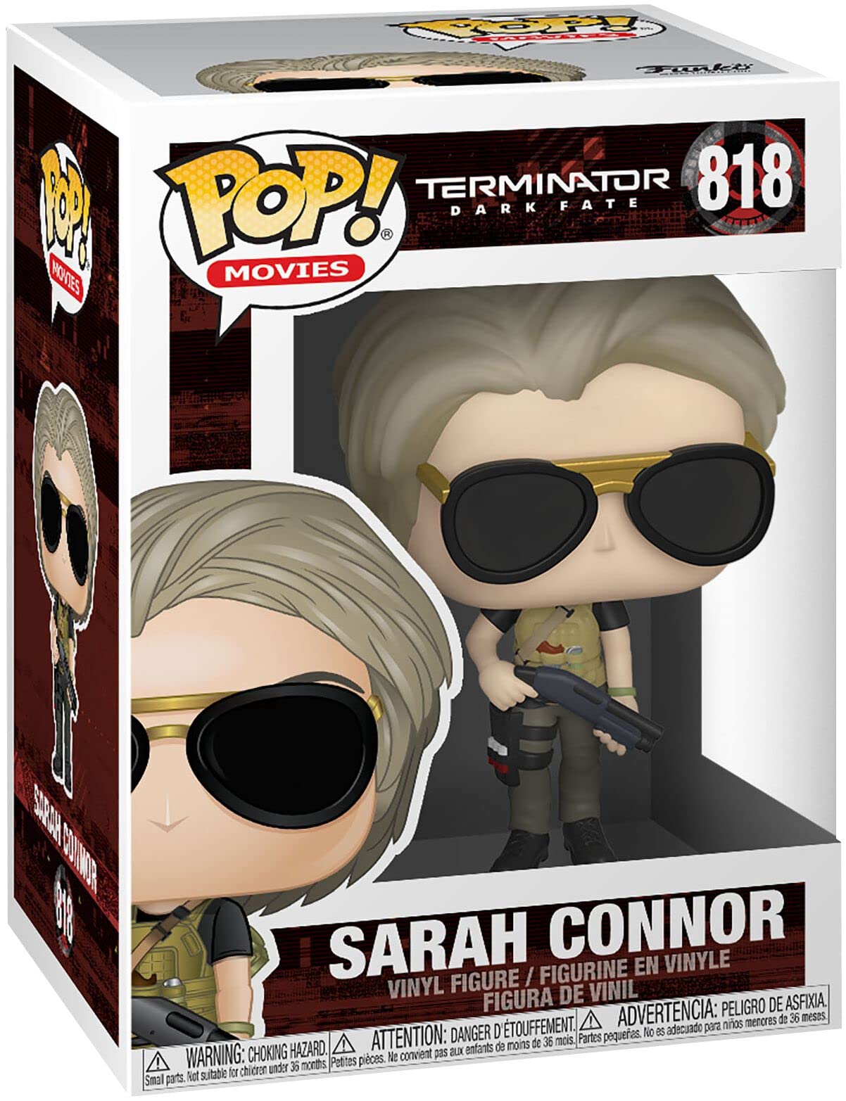 FunkoPop! Movies: Terminator Dark Fate - Sarah Conner (Styles May Vary)