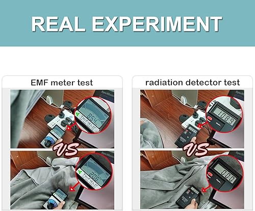 Miniatura 2 de Faraday - Manta protectora de tela para el vientre, para mujeres embarazadas y niños (40 x 38.5 pulgadas)