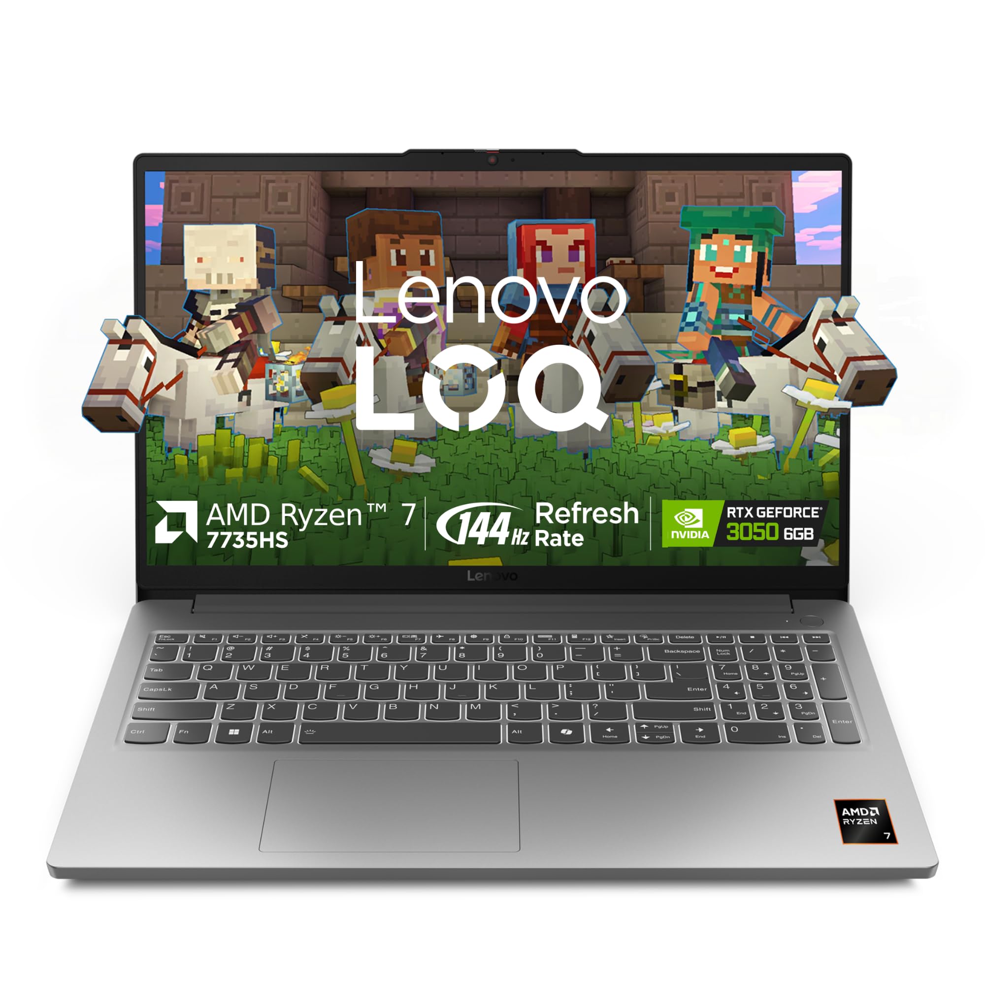 Lenovo LOQ Essential AMD Ryzen 7 7735HS | NVIDIA RTX 3050 6GB