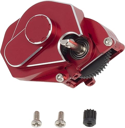 Miniatura 8 de DKKY SCX24 Caja de cambios completa de transmisión para Axial SCX24 Bronco C10 JLU Gladiator Deadbolt 1/24 RC Crawler piezas de actualización (plata)