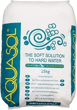 AQUASOL Salt Tablets - 1 x 25KG For Tablet Salt Water Softeners