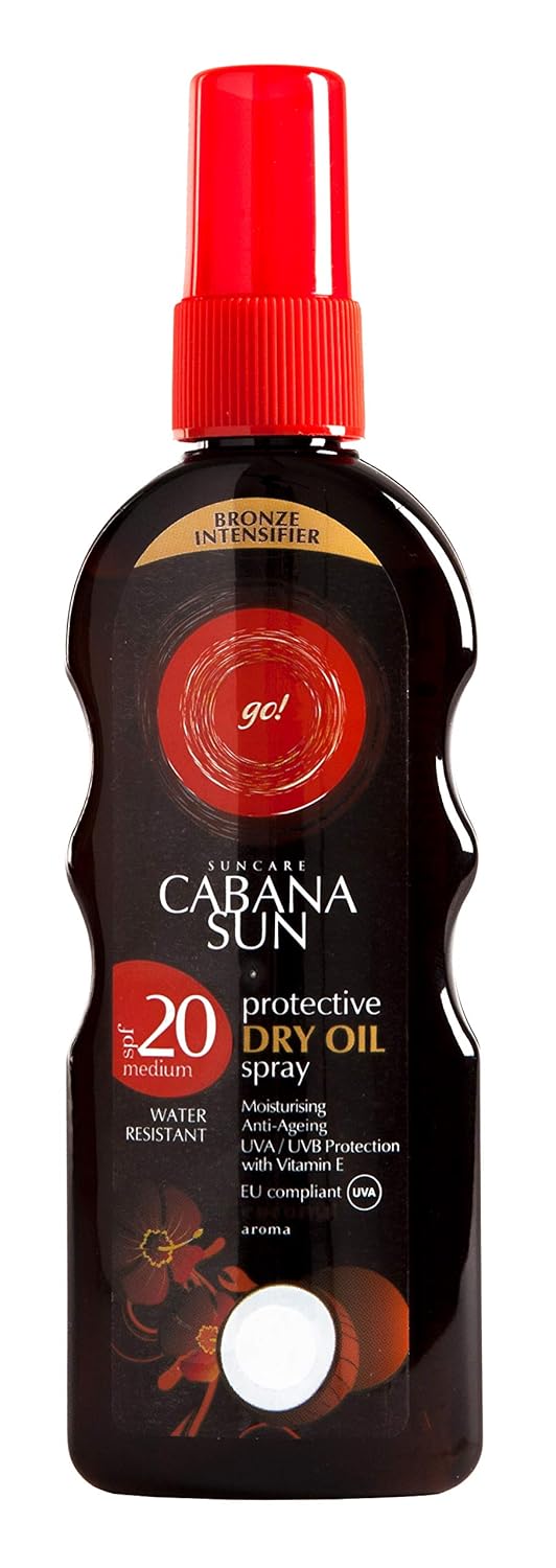 Cabana Sun Cabana Deep Tanning Dry Oil Spray SPF20100 ml CABD20.100