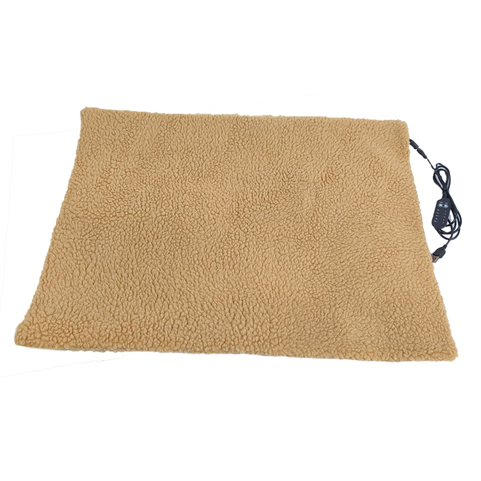 Tapis chauffant pour chien - Couverture électrique pour chat USB | contrôle de la température à cinq niveaux | thermique pour animaux de compagnie pour cage de chien d'intérieur Appartement Pa