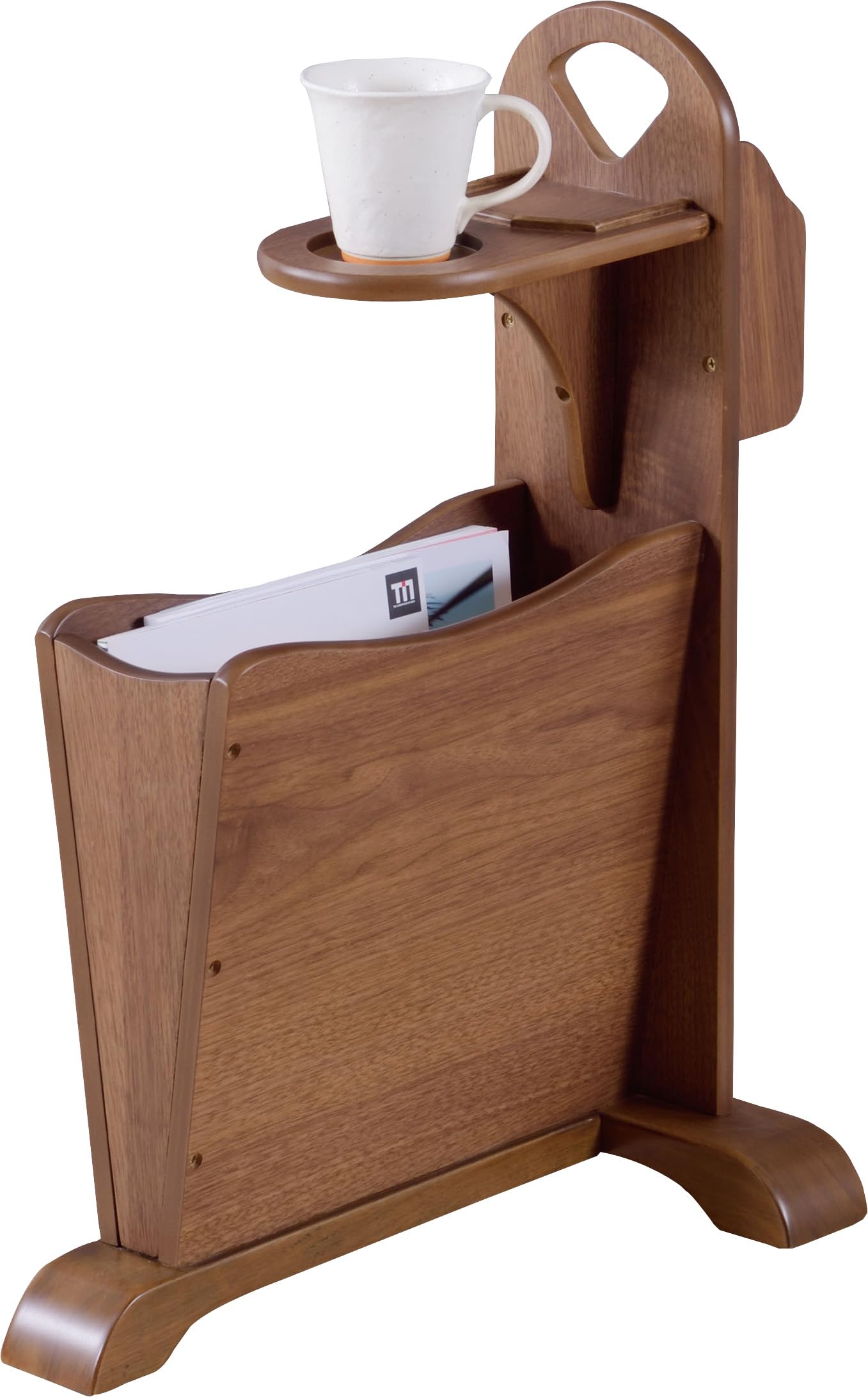 東谷 トムテ サイドテーブル TAC-252WAL 1481 Amazon | 東谷 サイドテーブル 幅45cm トムテ 天然木 TAC-252WAL