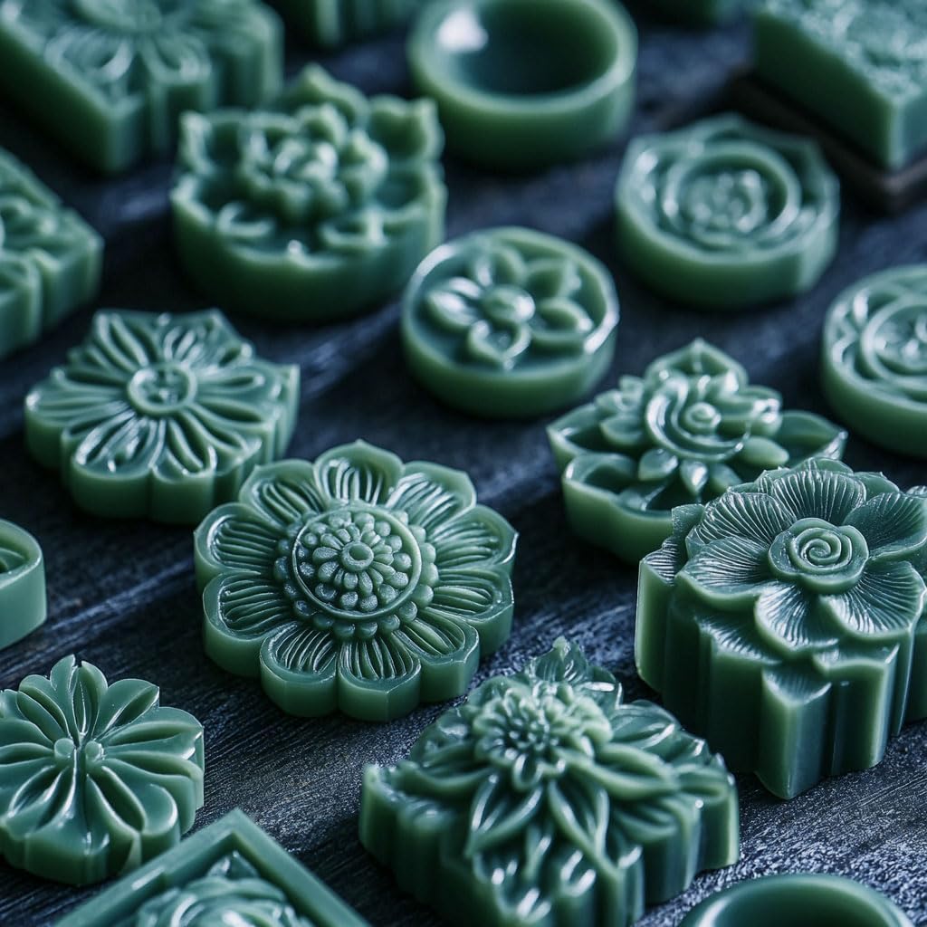 Yoption Carving Wax Block, Casting Wax for Making DIY Jewelry Casting Mold and Craft Making, 1LB, Green