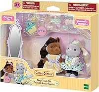 Vista 33 de Calico Critters Pony's Vanity Dresser Set, juego de casa de muñecas con figura y accesorios