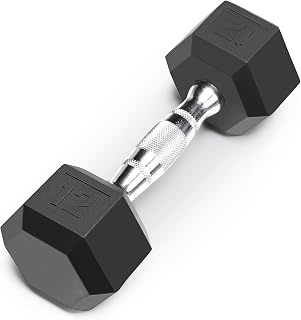 Marcy Classic Rubber Hex Dumbbell