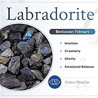 Vista 3 de mookaitedecor piedras naturales para curación, acabado en tambor, pulido, envoltura de alambre, wicca y reiki, 1 libra