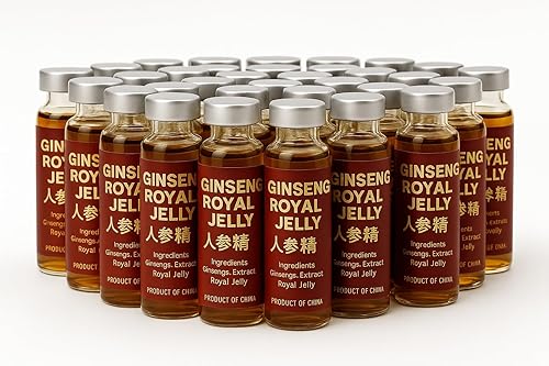 Miniatura 6 de Nationwide Ginseng Royal Jelly, suplemento dietético extra fuerte, 2000 mg, 30 viales x 0.35 onzas líquidas