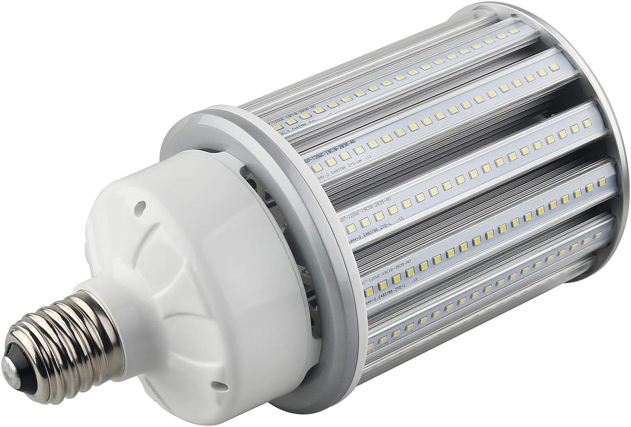 Green Light Depot 125 Watt E39 LED Corn Light Bulb - 15673 Lumens - 4000K Natural White - Replacement for Fixture 400W MH/HPS/HID Equivalent - Outdoor, Indoor, Garage, Street Use - 5 Years Warranty