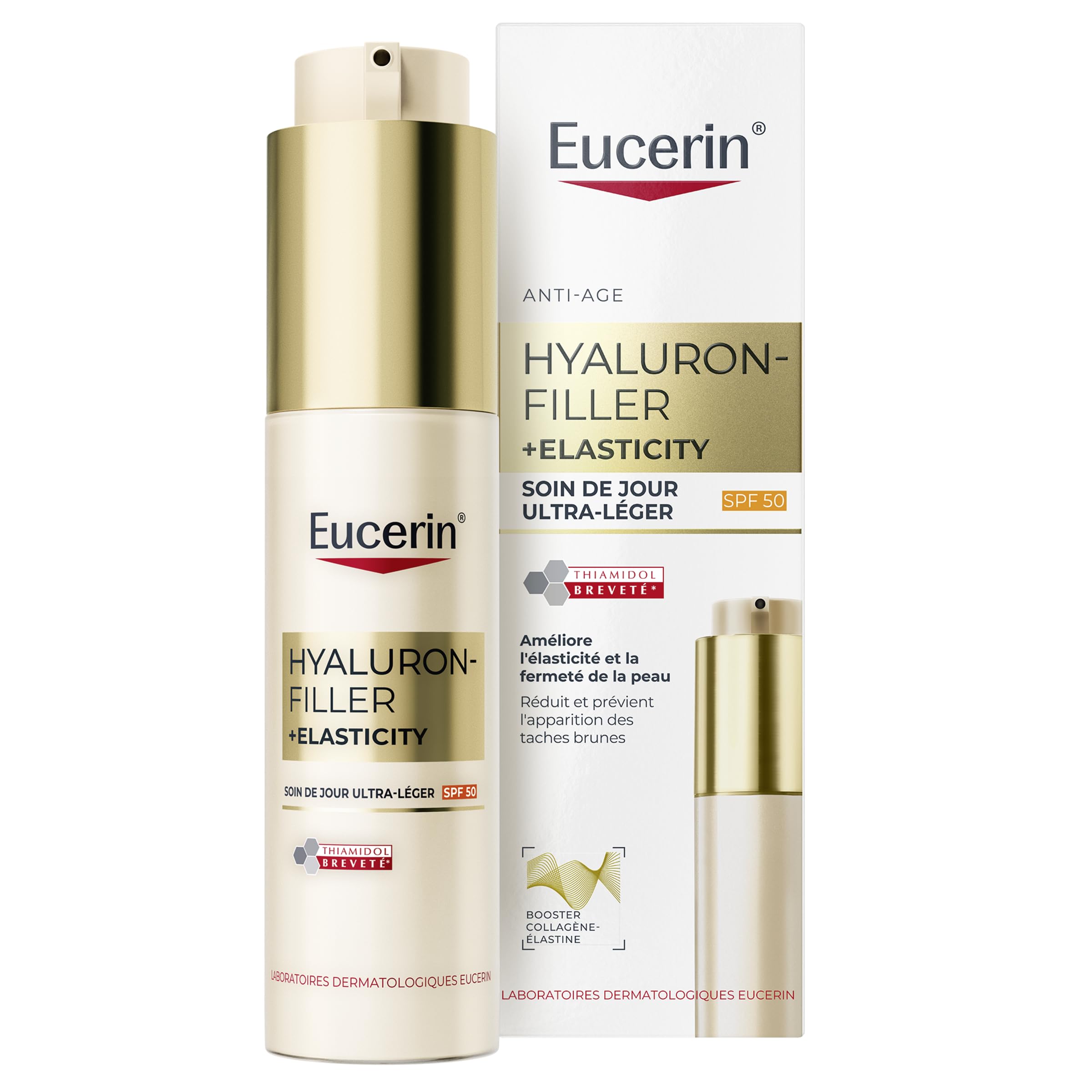Eucerin Hyaluron-Filler + Elasticity Soin de Jour ultra-léger SPF50