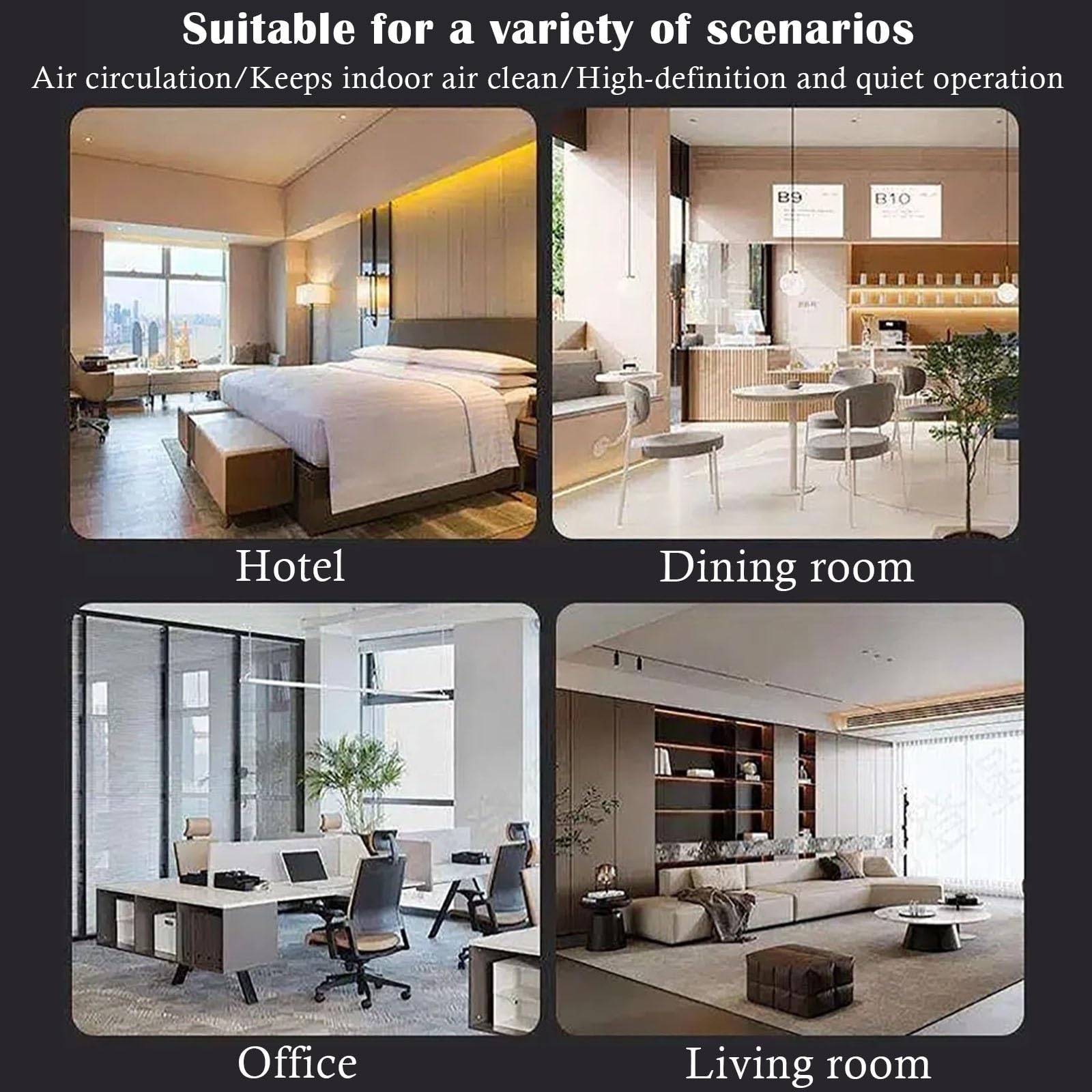 Coperture per prese d'aria, griglia decorativa ad alto flusso d'aria per casa e ufficio, facile installazione, registro di alimentazione e scarico HVAC, perfetto per camera da letto e soggiorno