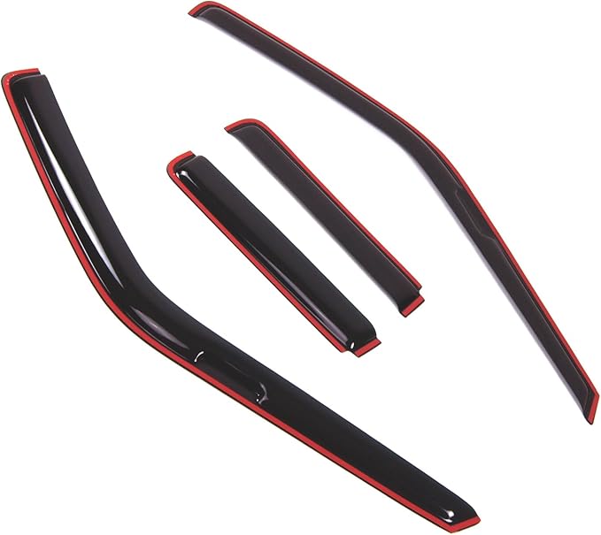 Car Window Rain Guard inChannel Visors Auto Side Window