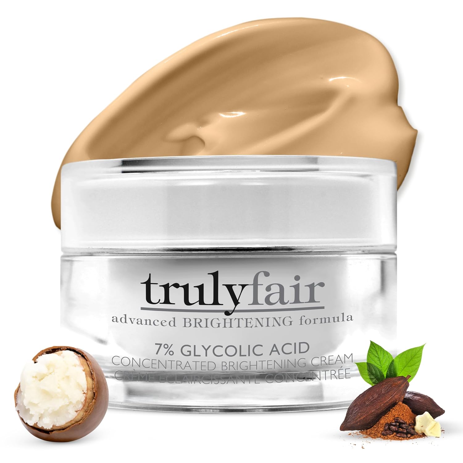 7 Percent Glycolic Acid Face Cream - Hydrating Face Cream - Moisturising Face Cream - Paraben Free - 50 ml