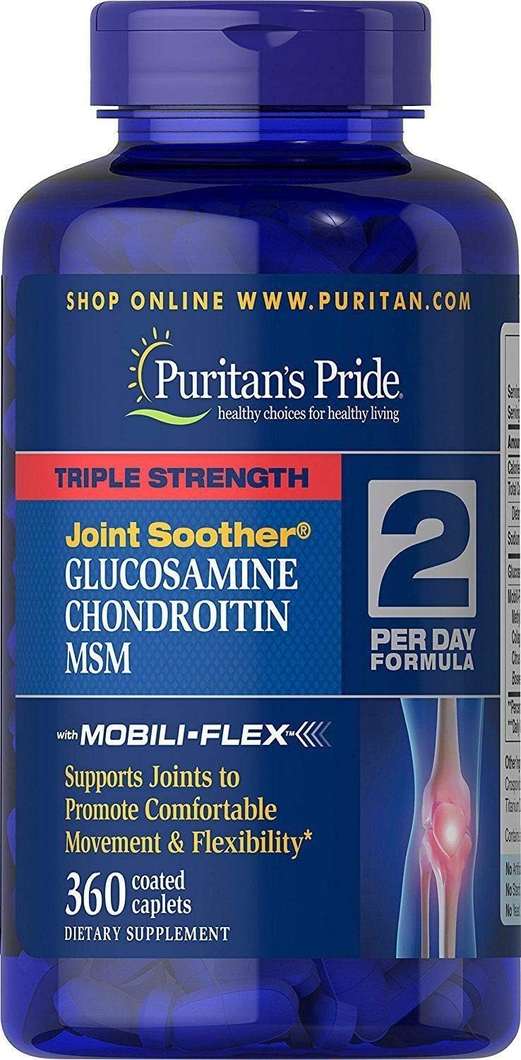 2 bottles x ber Naturals Glucosamine Chondroitin with