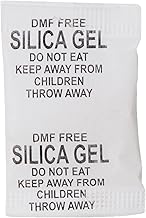 bvslf Silica Gel Dehumidifier Desiccant Sachet 5gm Pack of 20 Packets, Moisture absorbents, Dehumidifier Silica Gel for Room Kitchen Wardrobe Cupboard car Bedroom Camera Lenses Shoes