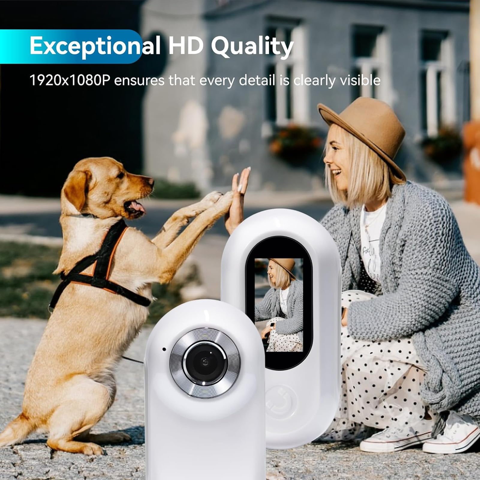 ミニDVペットカメラ 首輪OK 1080P 軽量23g 旅行・散歩にも ミニDVペットカメラ 首輪OK 1080P 軽量23g 旅行・散歩にも