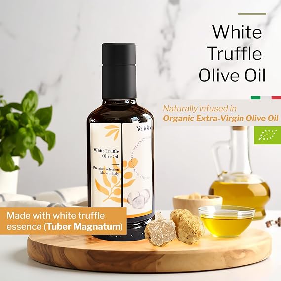White Truffle Olive Oil 250ml Extra Virgin Cold Pressed Single Origin Italy