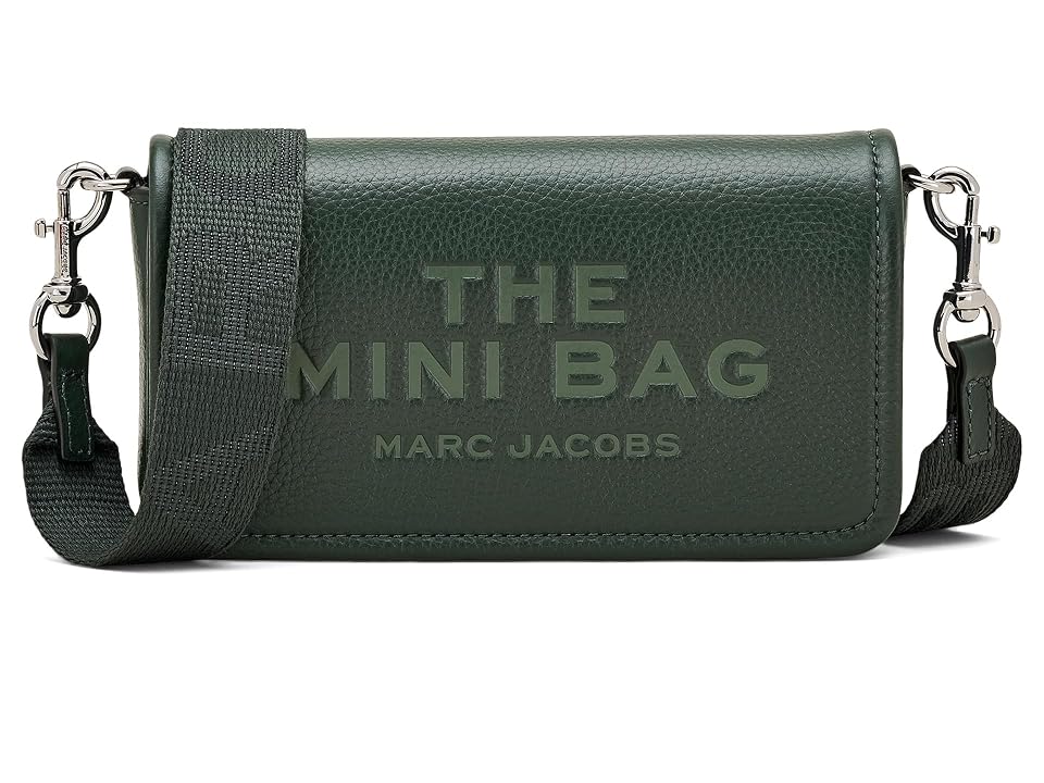 Marc Jacobs The Leather Mini Bag Cross Body Women's Handbags Forest, Polyester