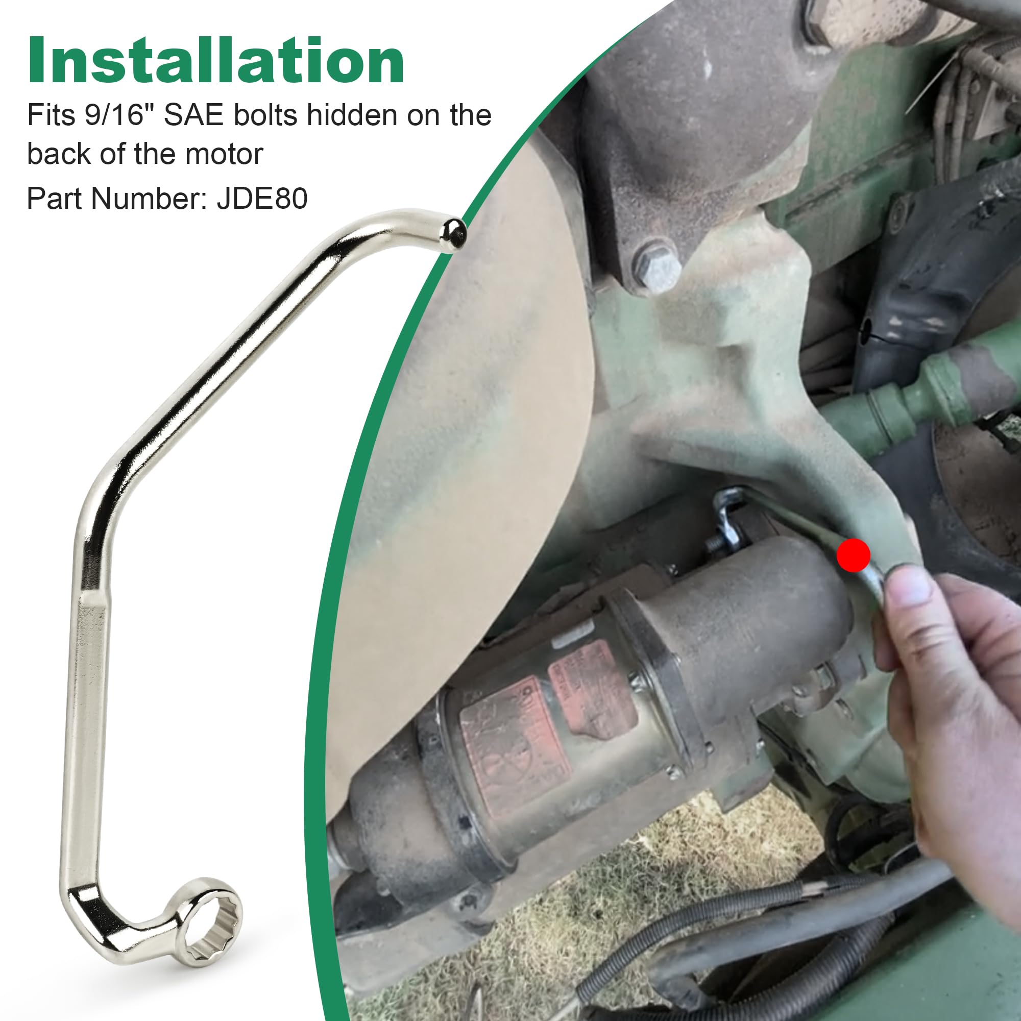 Outopakkle Starter Wrench 9/16