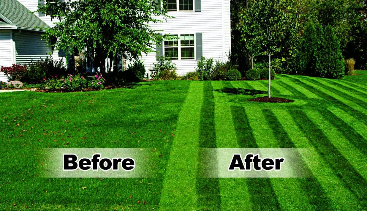 Generation 3 Lawn Striping System/Stripe Your Lawn Like A Ballpark/ONLY Works with EGO Battery Powered 22" Aluminum and Composite Residential Walk-Behind Lawn Mowers (Does NOT Work with EGO 21")