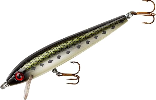 Rebel Lures Señuelo de pesca Minnow Crankbait de agua poco profunda de la serie Value