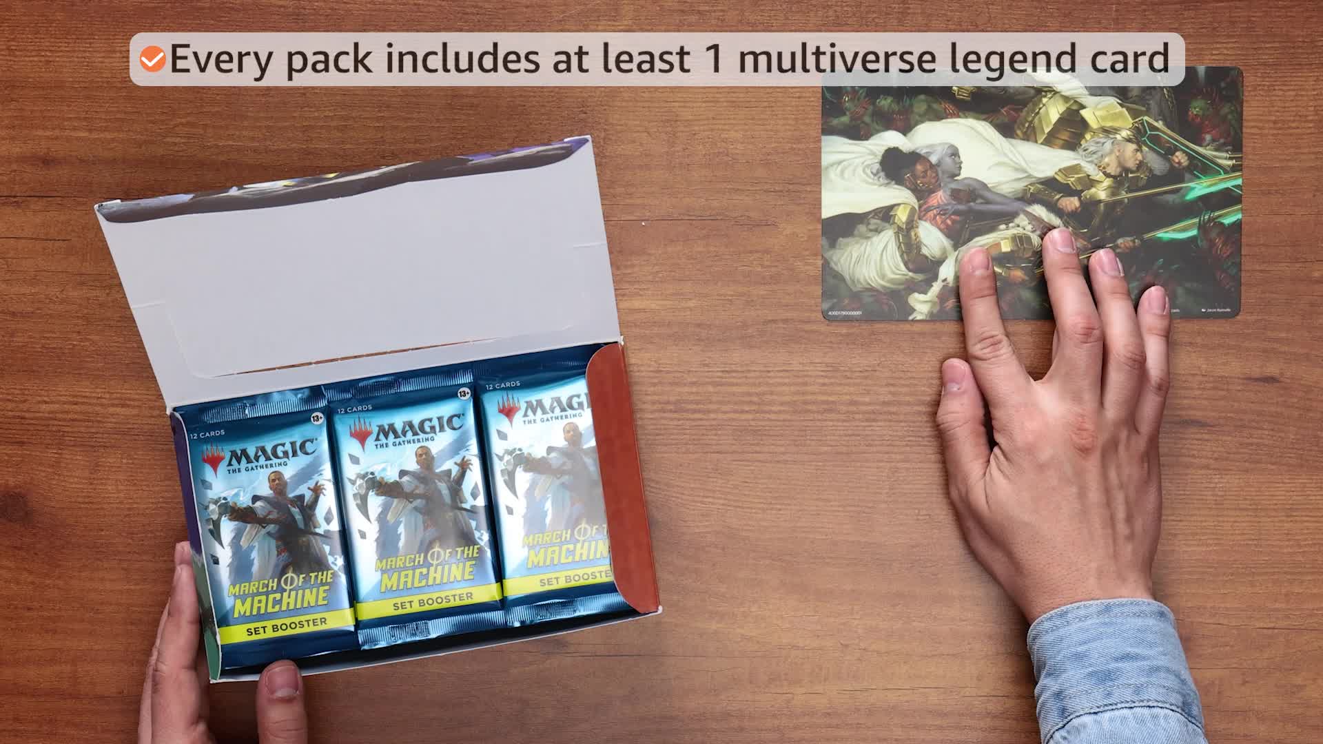 Magic: The Gathering March of the Machine Set Booster Box | 30 Packs (360  Magic Cards): Buy Online at Best Price in UAE