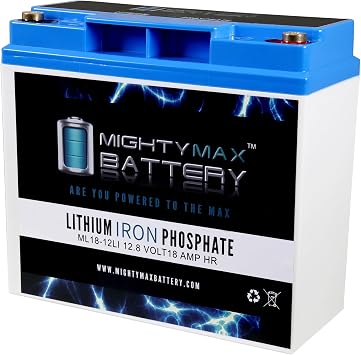 Mighty Max Battery 12V 18AH Lithium Replacement Battery for CB19-12