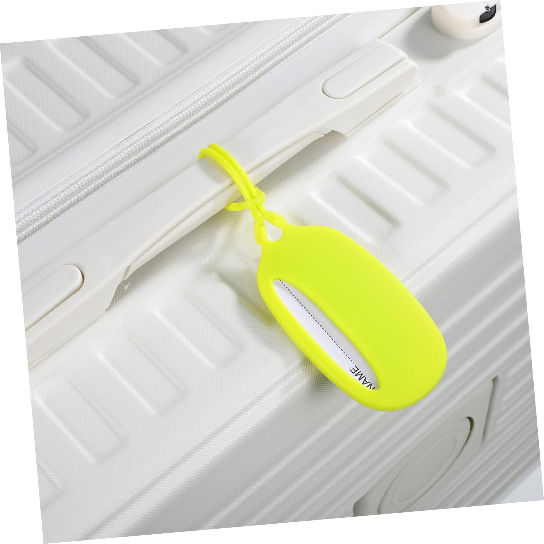 CALLARON 15pezzi Etichette Per Bagaglio Silicone Targhette Identificative Per Valigie e Passeggini Facili Da Usare Colori Vivaci Per Viaggi e Identificazione Rapida