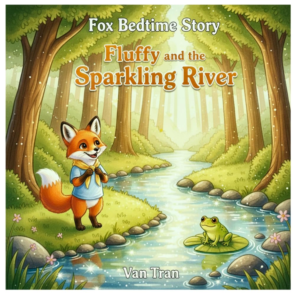 Fluffy and the Sparkling River (Fox Bedtime Story)