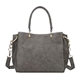 KL928 Women Designer Handbag and Purse, PU Leather Top Handle Satchel Shoulder Bag Tote Bag for Ladies | Designer, PU Leather, Top Handle, Ladies