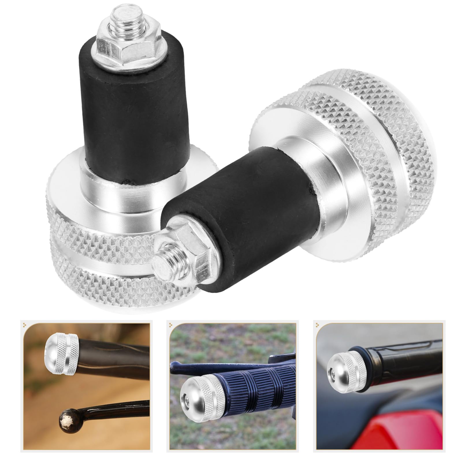 GLEAVI Lot De 5 Paires D'embouts De Guidon Pour Vélo De Montagne Poignées De Guidon Accessoires De