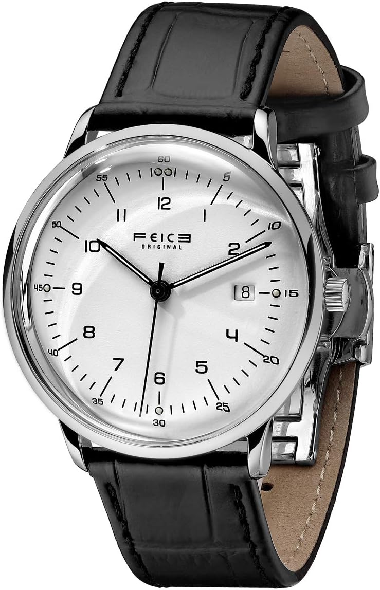 FEICE Ultra-Thin Automatic Men’s Bauhaus Style Mechanical