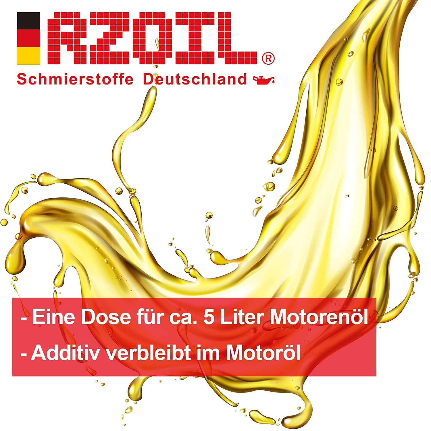 RZ70E Öl-Leck-Stopp | Sigillante per motore | Stop alla perdita di olio | Additivo per guarnizioni | Latta da 300 ml