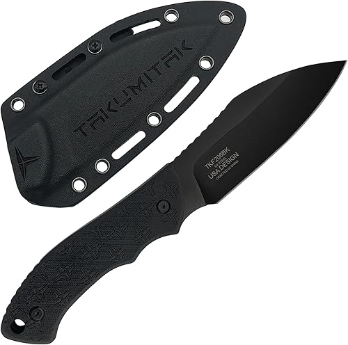 Miniatura 3 de Cuchillo de caza de supervivencia, cuchillo de hoja fija D2, cuchillos de hoja fija G10, funda Kydex, clip Molle, equipo de caza táctico de