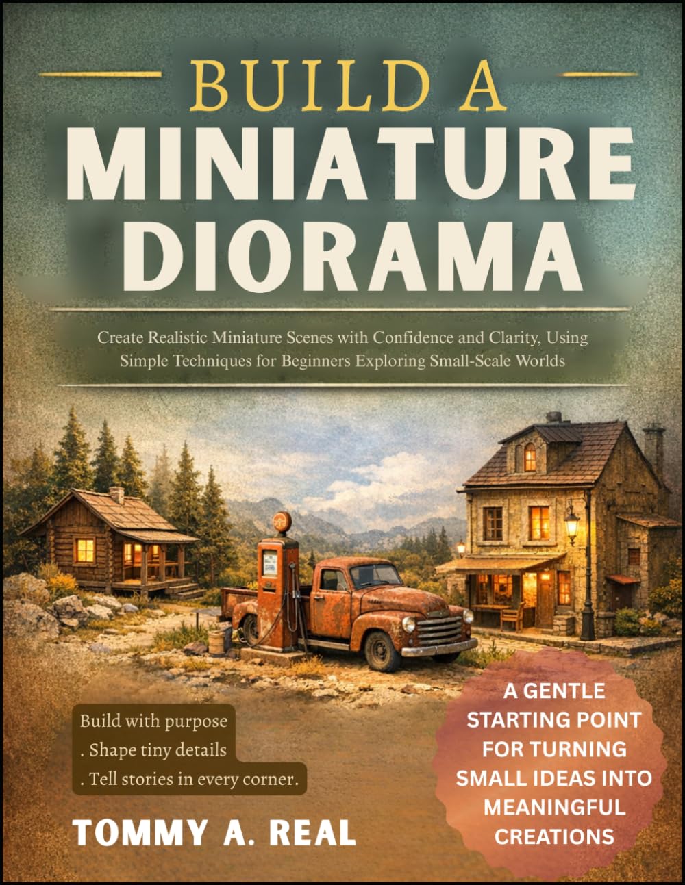 BUILD A MINIATURE DIORAMA: Create Realistic Miniature Scenes with Confidence and Clarity, Using Simple Techniques for Beginners Exploring Small-Scale Worlds