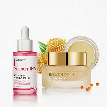 PDRN Pink Peptide Serum & Salmon DNA Honey Lip Mask