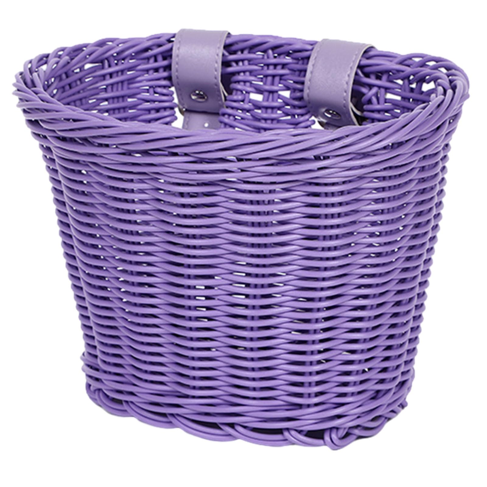 oringnat Childrens Bicycles Front Basket Waterproofs Wovens Bikes Basket Bicycles Wicker Basket for Boy Girl