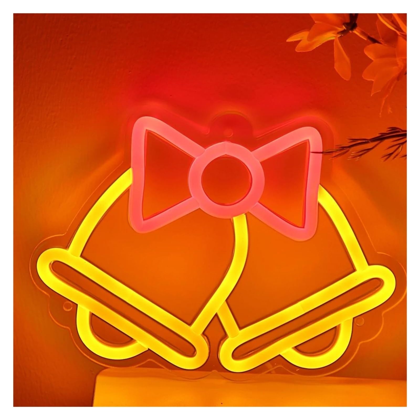 Rynzo luci al neon per feste Doppie campane per insegne al per neon per alimentazione per USB dimmerabili per luci per
