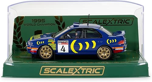 Miniatura 8 de Scalextric Subaru Impreza WRX Colin McRae 1995 World Champion Edition 132 Slot Race Car C4428